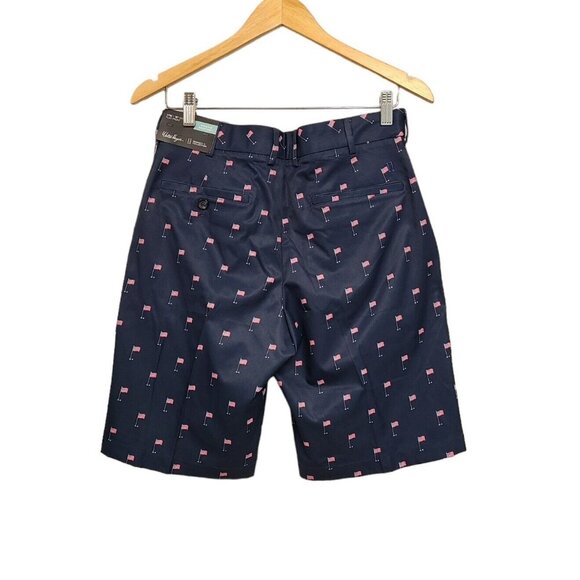 Walter Hagen Golf Shorts Mens 30 USA Tee Flag Perfect 11 Collection Flat Front - Picture 2 of 9